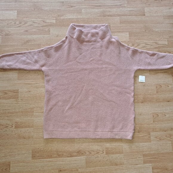 FREE PEOPLE-Ottoman Slouchy Tunic-Cafe Creme-Cotton Blend-Size S-NEW WITH TAG - Picture 1 of 5